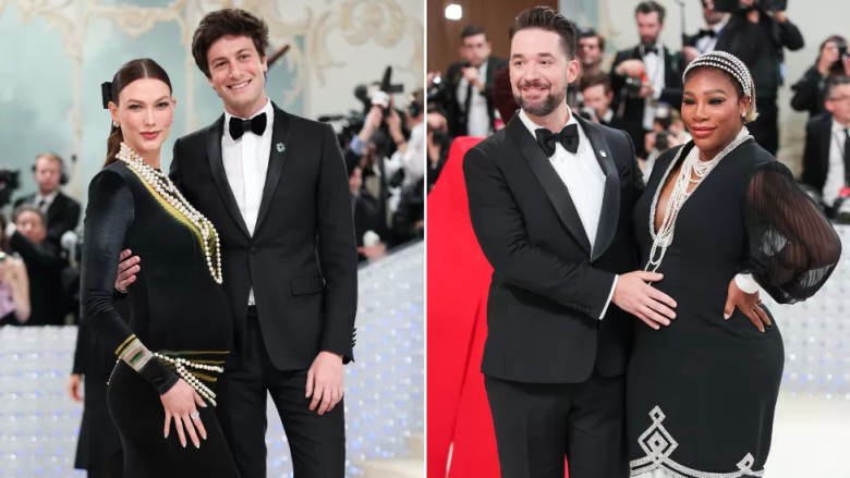 17. Serena and Karlie revealed their pregnancies