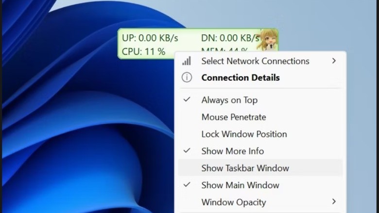 İnternet Hızınızı Windows Görev Çubuğunda Gösterme