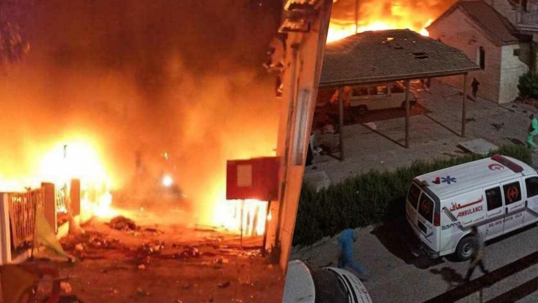 İsrail'in Gazze'deki hastane saldırısı: En az 500 ölü