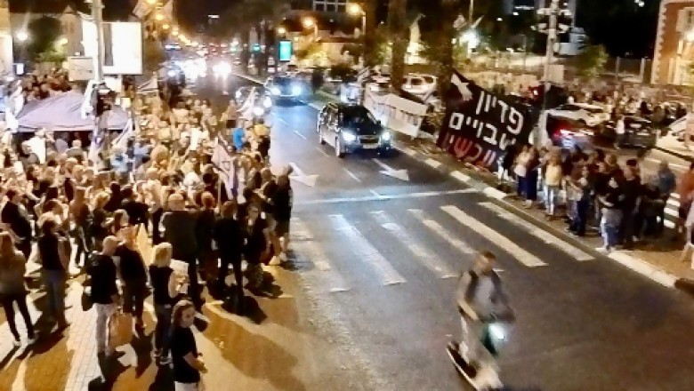 İsrail'de Kaçırılanların Serbest Bırakılması Talebi Protesto Gösterilerine Neden Oluyor