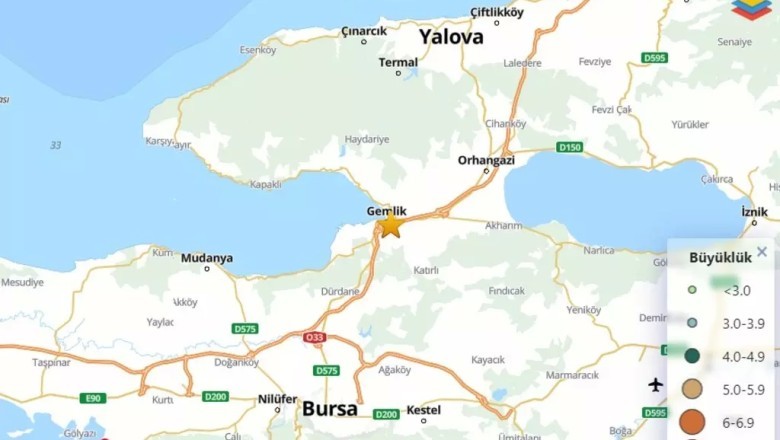 Bursa’da 4.1 Büyüklüğünde Deprem: Gemlik Merkezli Sarsıntıda Önemli Hasar Yok