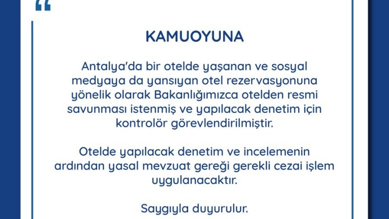 Antalya’daki Otel Skandalı: Müşteriye ‘Milliyet Farkı’ Ücreti